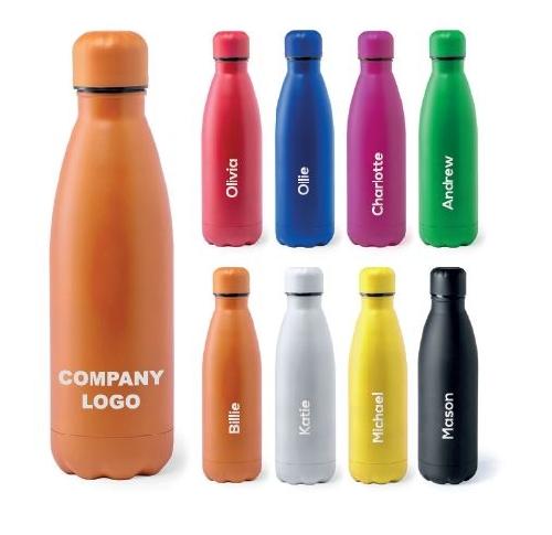 Personalised 790ml Stainless Steel Drinking Bottle Matt Rextan